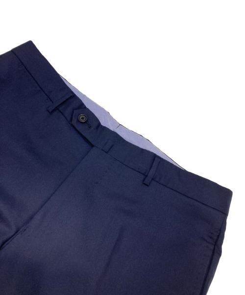 TOMORROW LAND PILGRIM（トゥモローランド ピルグリム）TOMORROW LAND PILGRIM (トゥモローランド ピルグリム) シルクウールスラックス ネイビー サイズ:46の古着・服飾アイテム
