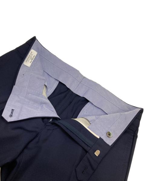 TOMORROW LAND PILGRIM（トゥモローランド ピルグリム）TOMORROW LAND PILGRIM (トゥモローランド ピルグリム) シルクウールスラックス ネイビー サイズ:46の古着・服飾アイテム