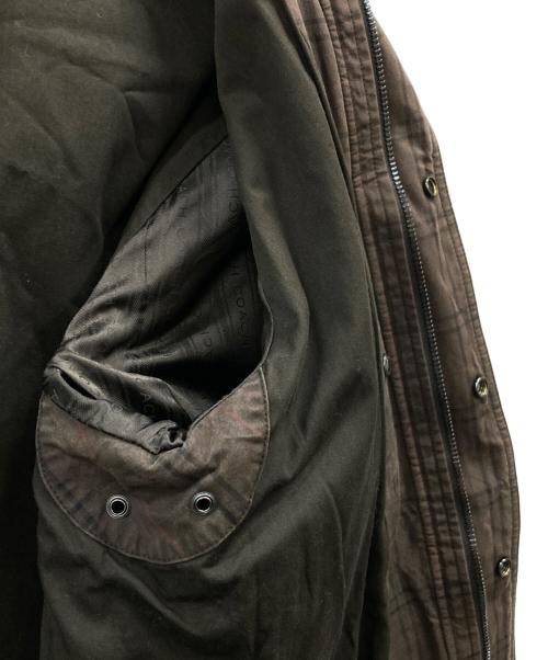 COACH（コーチ）COACH (コーチ) チェックフィールドジャケット ブラウン サイズ:Mの古着・服飾アイテム