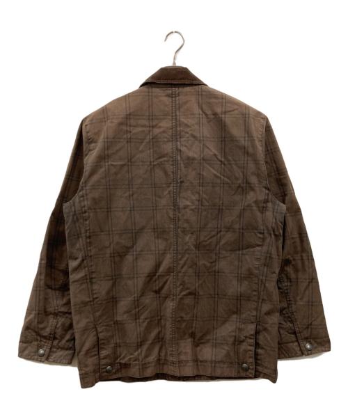 COACH（コーチ）COACH (コーチ) チェックフィールドジャケット ブラウン サイズ:Mの古着・服飾アイテム