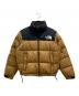 THE NORTH FACE（ザ ノース フェイス）の古着「Short Nuptse Jacket」｜ブラウン