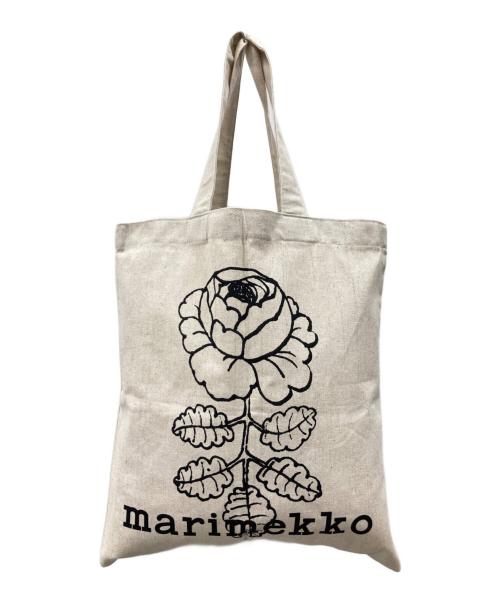 marimekko（マリメッコ）marimekko (マリメッコ) VANKKA VIHKIRUUSU PLACEMENT アイボリーの古着・服飾アイテム