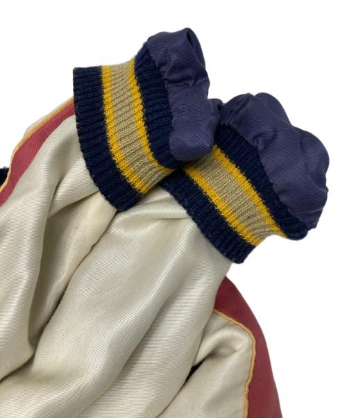 東洋エンタープライズ（トウヨウエンタープライズ）東洋エンタープライズ (トウヨウエンタープライズ) SOUVENIR JACKET 「TIGER×EAGLE」 レッド×ブルー サイズ:XLの古着・服飾アイテム