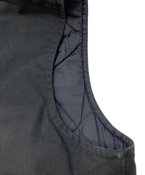 CarHartt（カーハート）CarHartt (カーハート) DUCK VEST ブラック サイズ:XLの古着・服飾アイテム