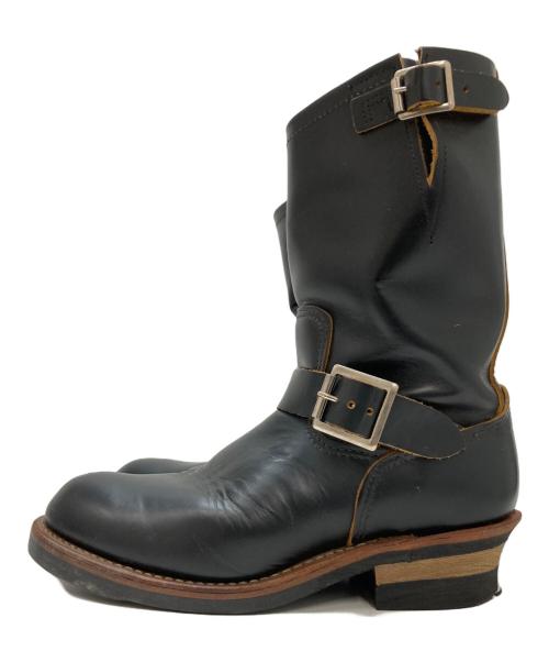 RED WING（レッドウィング）RED WING (レッドウィング) ノンスチールタイプエンジニアブーツ ブラック サイズ:7 1/2Dの古着・服飾アイテム