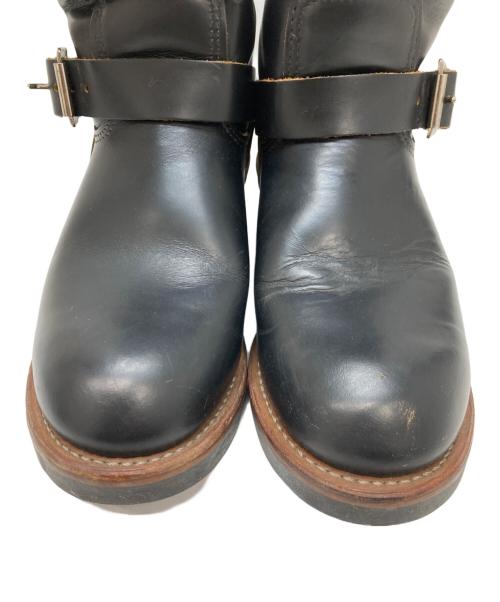 RED WING（レッドウィング）RED WING (レッドウィング) ノンスチールタイプエンジニアブーツ ブラック サイズ:7 1/2Dの古着・服飾アイテム