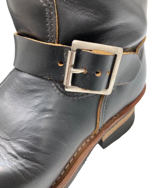 RED WING（レッドウィング）RED WING (レッドウィング) ノンスチールタイプエンジニアブーツ ブラック サイズ:7 1/2Dの古着・服飾アイテム