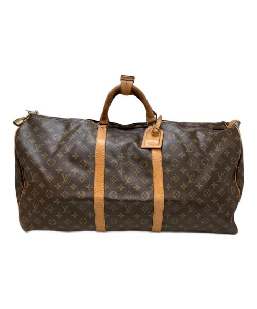 LOUIS VUITTON（ルイ ヴィトン）LOUIS VUITTON (ルイ ヴィトン) トラベルバッグ ブラウンの古着・服飾アイテム