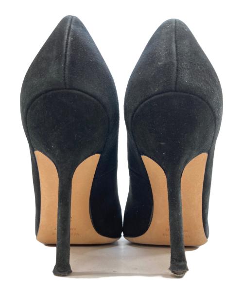 Manolo Blahnik（マノロ ブラニク）Manolo Blahnik (マノロ ブラニク) ヒールパンプス ブラック サイズ:37 1/2の古着・服飾アイテム