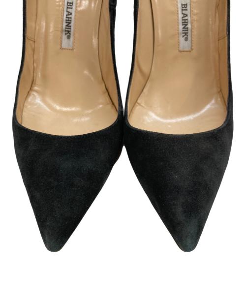 Manolo Blahnik（マノロ ブラニク）Manolo Blahnik (マノロ ブラニク) ヒールパンプス ブラック サイズ:37 1/2の古着・服飾アイテム