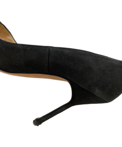 Manolo Blahnik（マノロ ブラニク）Manolo Blahnik (マノロ ブラニク) ヒールパンプス ブラック サイズ:37 1/2の古着・服飾アイテム