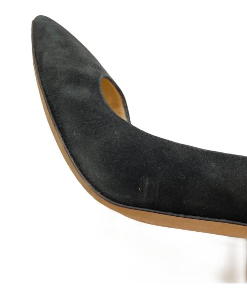Manolo Blahnik（マノロ ブラニク）Manolo Blahnik (マノロ ブラニク) ヒールパンプス ブラック サイズ:37 1/2の古着・服飾アイテム