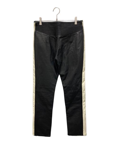 UNUSED（アンユーズド）UNUSED (アンユーズド) leather pants ブラック サイズ:1の古着・服飾アイテム