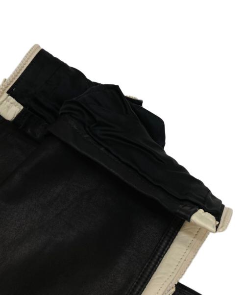 UNUSED（アンユーズド）UNUSED (アンユーズド) leather pants ブラック サイズ:1の古着・服飾アイテム