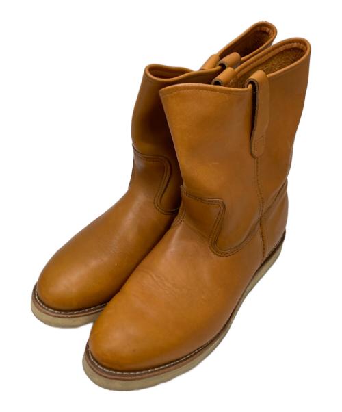 RED WING（レッドウィング）RED WING (レッドウィング) ゴールドラセット ペコス ブラウン サイズ:10の古着・服飾アイテム