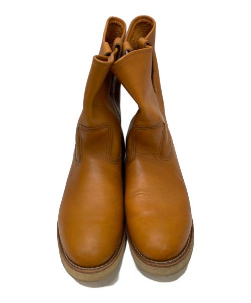 RED WING（レッドウィング）RED WING (レッドウィング) ゴールドラセット ペコス ブラウン サイズ:10の古着・服飾アイテム