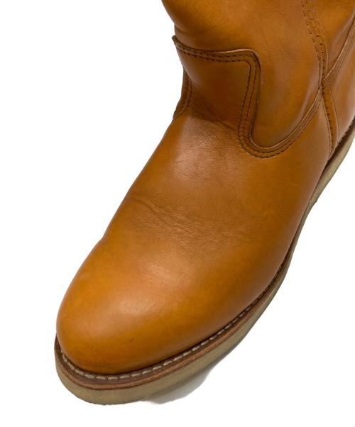 RED WING（レッドウィング）RED WING (レッドウィング) ゴールドラセット ペコス ブラウン サイズ:10の古着・服飾アイテム
