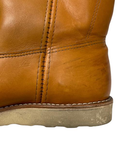 RED WING（レッドウィング）RED WING (レッドウィング) ゴールドラセット ペコス ブラウン サイズ:10の古着・服飾アイテム