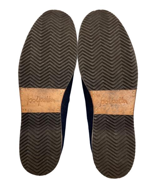 Brilla per il gusto（ブリッラ ペル イルグースト）Brilla per il gusto (ブリッラ ペル イルグースト) POLPETTA (ポルペッタ) デニム地スリッポン インディゴ サイズ:39の古着・服飾アイテム