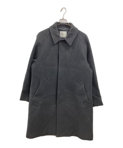 UNITED ARROWS（ユナイテッドアローズ）UNITED ARROWS (ユナイテッドアローズ) ウールステンカラーコート グレー サイズ:Lの古着・服飾アイテム