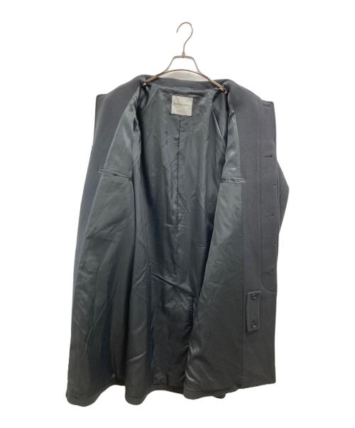 UNITED ARROWS（ユナイテッドアローズ）UNITED ARROWS (ユナイテッドアローズ) ウールステンカラーコート グレー サイズ:Lの古着・服飾アイテム