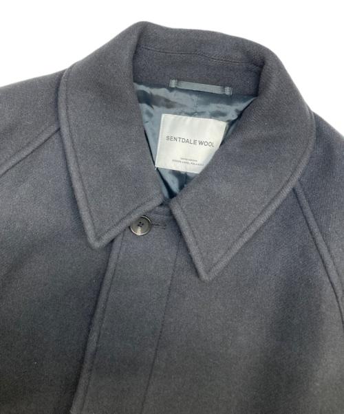 UNITED ARROWS（ユナイテッドアローズ）UNITED ARROWS (ユナイテッドアローズ) ウールステンカラーコート グレー サイズ:Lの古着・服飾アイテム