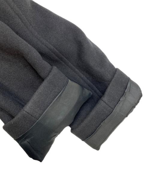 UNITED ARROWS（ユナイテッドアローズ）UNITED ARROWS (ユナイテッドアローズ) ウールステンカラーコート グレー サイズ:Lの古着・服飾アイテム