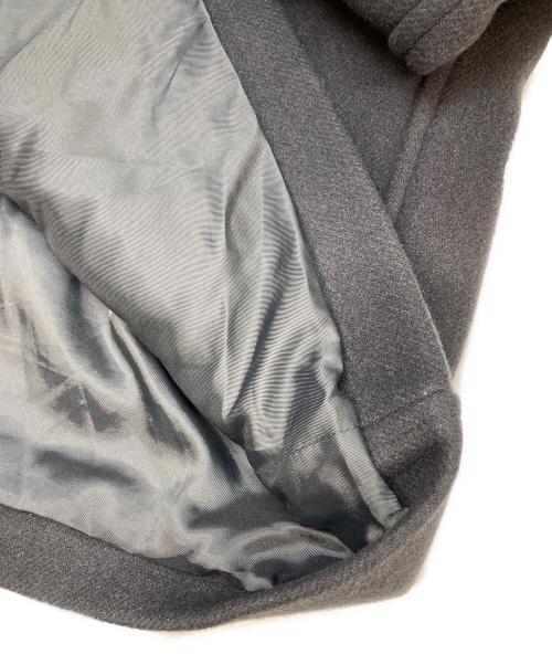 UNITED ARROWS（ユナイテッドアローズ）UNITED ARROWS (ユナイテッドアローズ) ウールステンカラーコート グレー サイズ:Lの古着・服飾アイテム