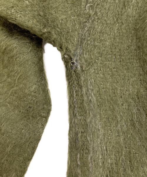 Knuth Marf（クヌースマーフ）Knuth Marf (クヌースマーフ) dalmatian shaggy knit グリーン サイズ:FREEの古着・服飾アイテム
