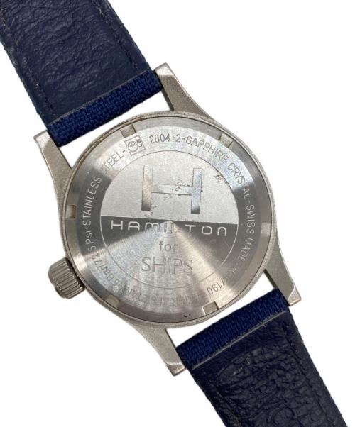 HAMILTON（ハミルトン）HAMILTON (ハミルトン) SHIPS (シップス) カーキ フィール オフィサーの古着・服飾アイテム