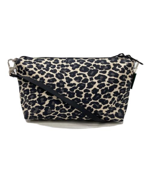 Herve Chapelier（エルベシャプリエ）Herve Chapelier (エルベシャプリエ) ナイロンスクエアショルダー ベージュ×ブラックの古着・服飾アイテム