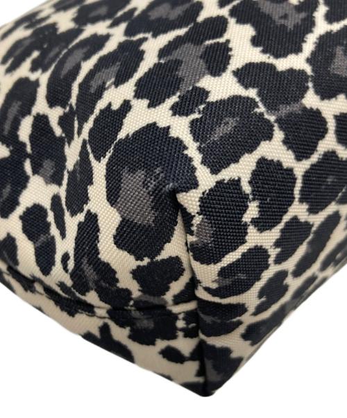 Herve Chapelier（エルベシャプリエ）Herve Chapelier (エルベシャプリエ) ナイロンスクエアショルダー ベージュ×ブラックの古着・服飾アイテム