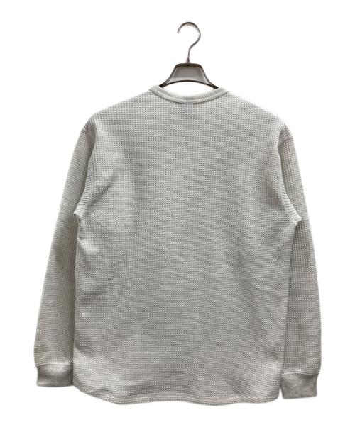 THE NORTH FACE（ザ ノース フェイス）THE NORTH FACE (ザ ノース フェイス) ロングスリーブウォームワッフルクルー ホワイト サイズ:Lの古着・服飾アイテム