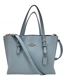 COACH（コーチ）の古着「モリ―トートバッグ25」｜ブルー