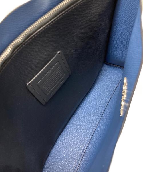 COACH（コーチ）COACH (コーチ) モリ―トートバッグ25 ブルーの古着・服飾アイテム