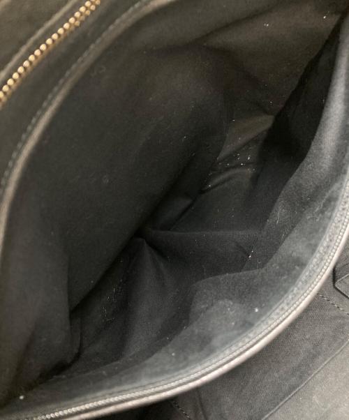 Yves Saint Laurent（イヴサンローラン）Yves Saint Laurent (イヴサンローラン) カバスシックYラインレザーハンドバッグ ブラックの古着・服飾アイテム