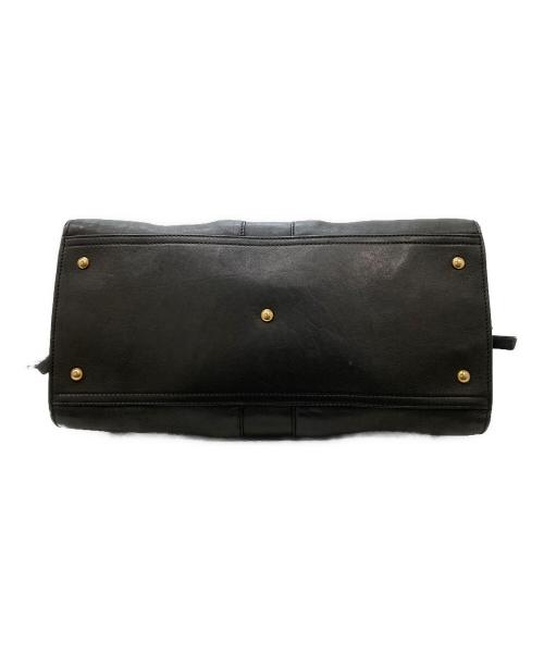Yves Saint Laurent（イヴサンローラン）Yves Saint Laurent (イヴサンローラン) カバスシックYラインレザーハンドバッグ ブラックの古着・服飾アイテム