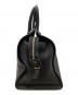 Yves Saint Laurent (イヴサンローラン) カバスシックYラインレザーハンドバッグ ブラック：40000円