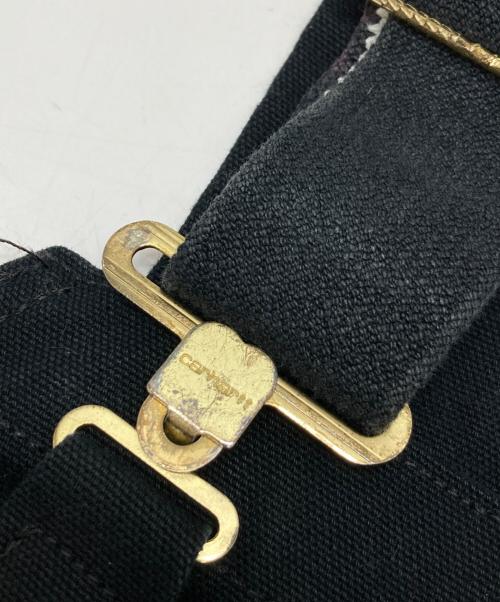CarHartt（カーハート）CarHartt (カーハート) オーバーオール ブラック サイズ:34×30の古着・服飾アイテム