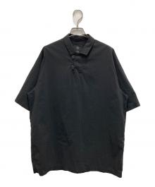 teatora（テアトラ）の古着「CAPSULESNAP POLO SHIRT DR」｜ブラック
