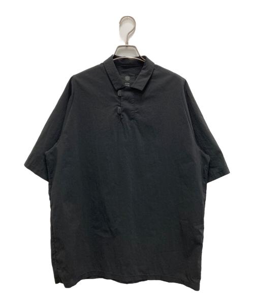 teatora（テアトラ）TEATORA (テアトラ) CAPSULESNAP POLO SHIRT DR ブラック サイズ:3の古着・服飾アイテム