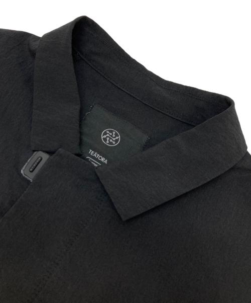 teatora（テアトラ）TEATORA (テアトラ) CAPSULESNAP POLO SHIRT DR ブラック サイズ:3の古着・服飾アイテム