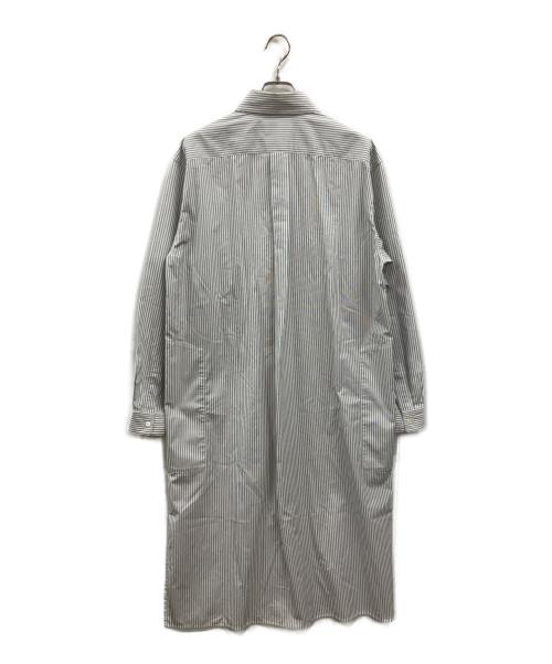 LEMAIRE（ルメール）LEMAIRE (ルメール) ストライプシャツワンピース ホワイト サイズ:Sの古着・服飾アイテム