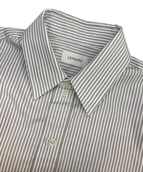 LEMAIRE（ルメール）LEMAIRE (ルメール) ストライプシャツワンピース ホワイト サイズ:Sの古着・服飾アイテム