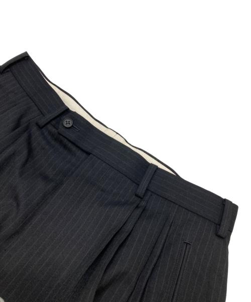 COMME des GARCONS HOMME（コムデギャルソン オム）COMME des GARCONS HOMME (コムデギャルソン オム) ウールエステルヘリンボーンパンツ ネイビー×グレー [色] サイズ:Lの古着・服飾アイテム