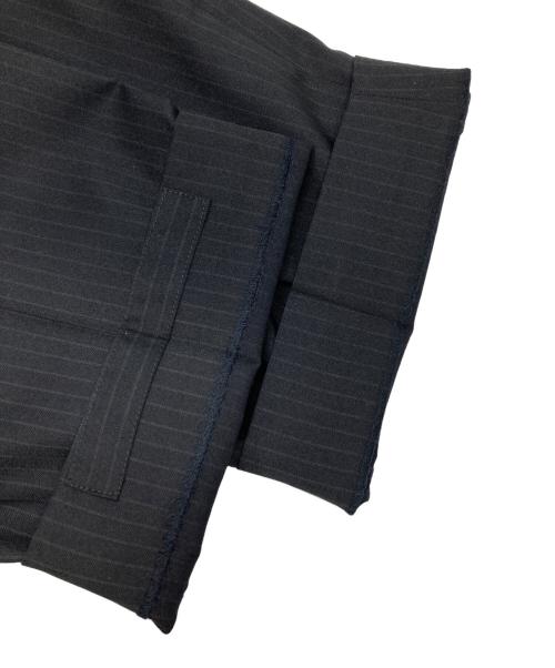 COMME des GARCONS HOMME（コムデギャルソン オム）COMME des GARCONS HOMME (コムデギャルソン オム) ウールエステルヘリンボーンパンツ ネイビー×グレー [色] サイズ:Lの古着・服飾アイテム