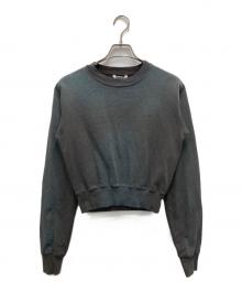AURALEE（オーラリー）の古着「PRODUCT DYED PIMA LIGHT SWEAT」｜グレー