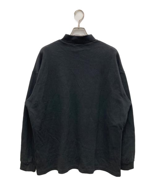 COMME des GARCONS HOMME（コムデギャルソン オム）COMME des GARCONS HOMME (コムデギャルソン オム) ポケット モックネックネックスウェット ブラック サイズ:XLの古着・服飾アイテム