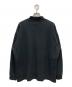 COMME des GARCONS HOMME (コムデギャルソン オム) ポケット モックネックネックスウェット ブラック サイズ:XL：12000円