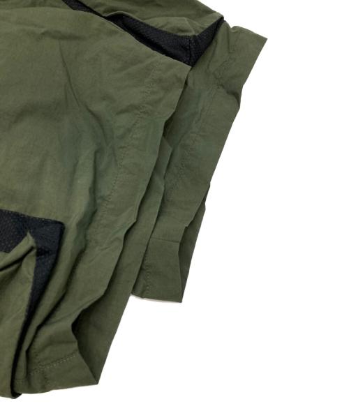 Stripes For Creative（ストライプ フォー クリエイティブ）Stripes For Creative (ストライプ フォー クリエイティブ) WIDE CARGO SHORTS オリーブ サイズ:Lの古着・服飾アイテム